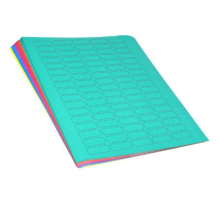 Nevs Cryo Label Laser Sheets 33x13mm for 1.5-2ml Tubes Asst LCL-12114-A